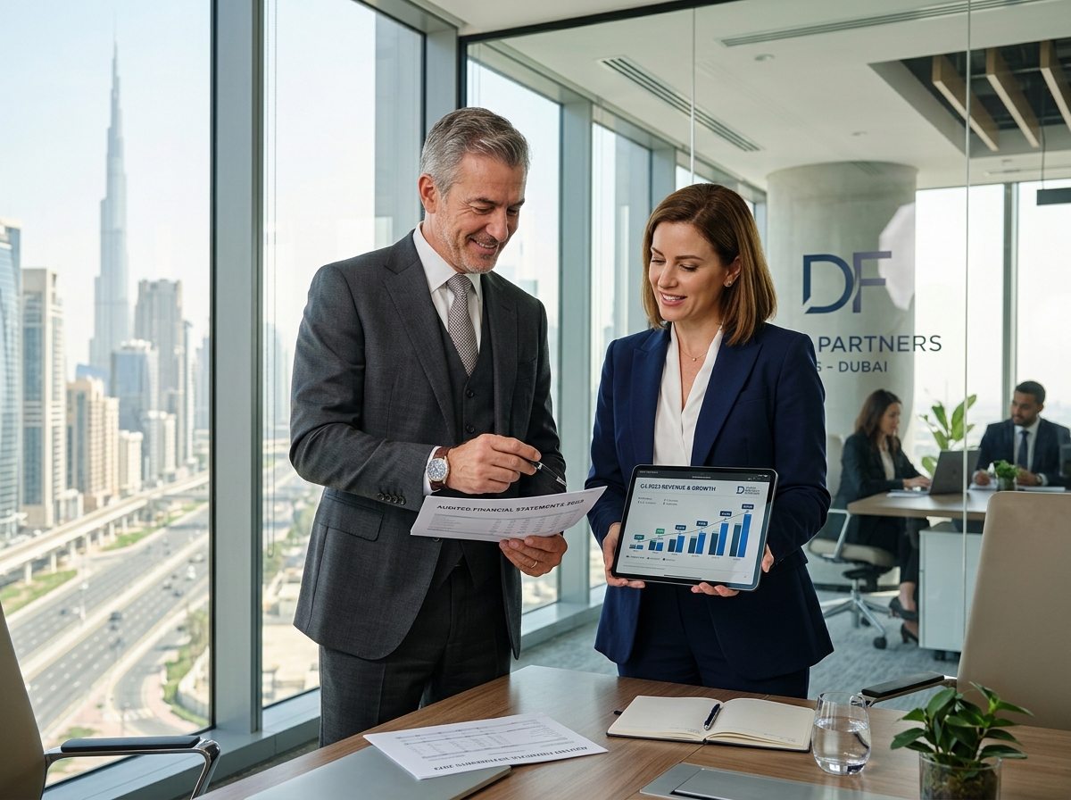 Chartered Financial Team Reviewing IFRS Accounts